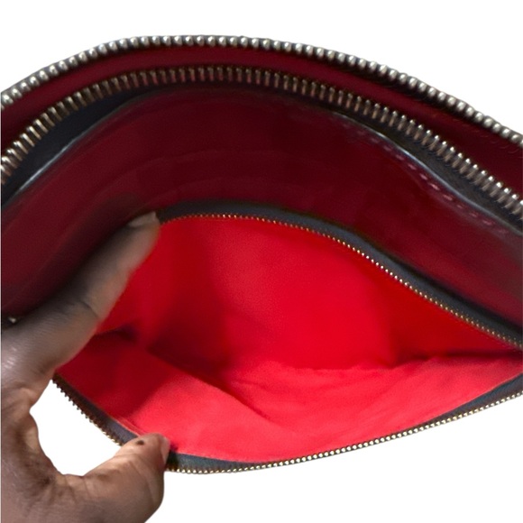 Dooney & Bourke Red Croc-Embossed Crossbody Bag - Picture 5 of 8